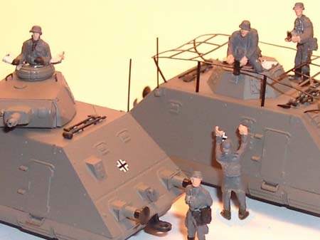 80.247: Figurensatz Pz.Draisinen und Zubehr