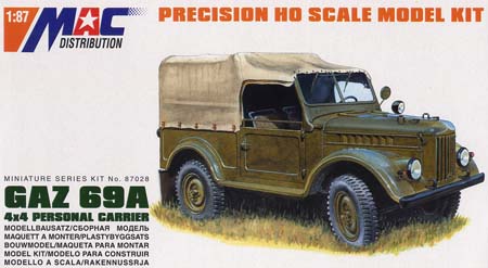 4.87.028: GAZ 69 A 4x4 Mannschaftswagen (3-Tren)